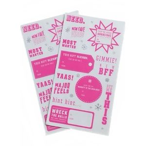 Victoria’s Secret VS PINK Display Rare Collectable Holiday Sticker Sheets